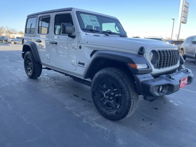 2026 Jeep Wrangler WRANGLER 4-DOOR SPORT