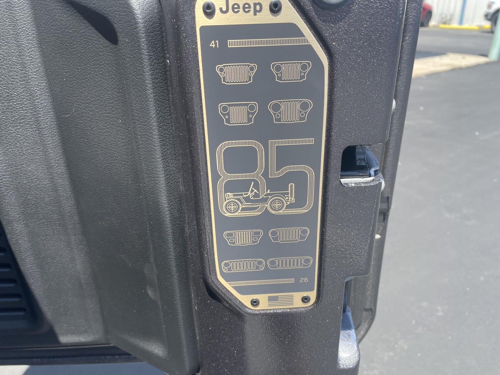 2026 Jeep Wrangler WRANGLER 4-DOOR 85TH ANNIVERSARY EDITION