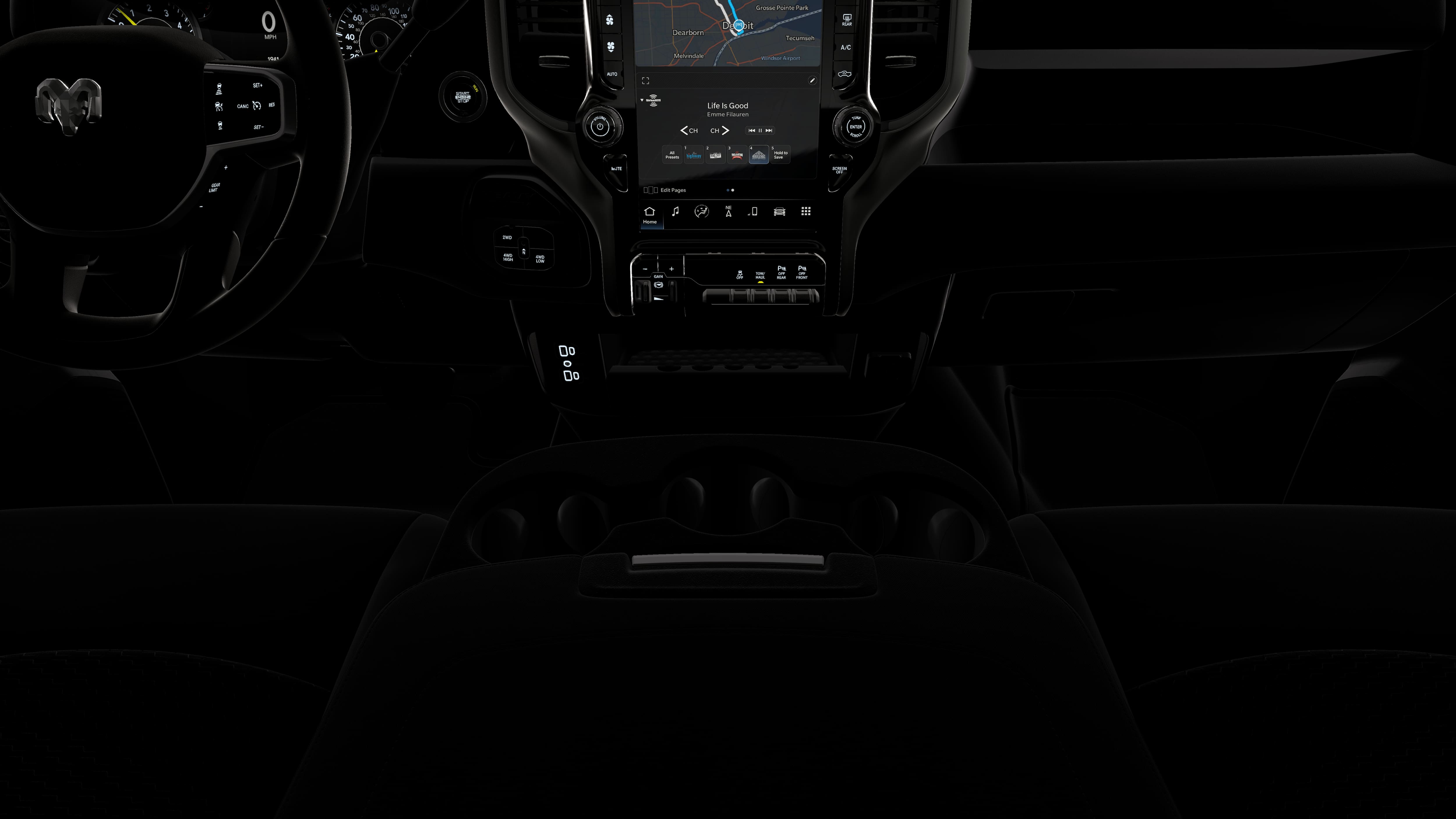 2026 RAM Ram 2500 RAM 2500 BLACK EXPRESS CREW CAB 4X4 6'4' BOX